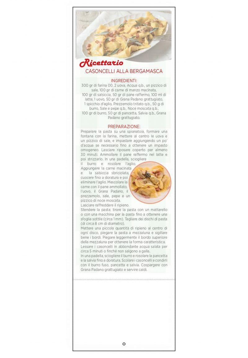 100 Calendari Da Parete 2027 - Calendario trimestrale Menù misto - 14x47 - personalizzati con logo - Personalizzabile - Collezione 2027-100 pezzi