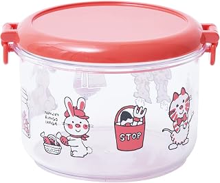 シモジマ キャニスター 保存容器 520ml ストップペイル モーニング キャラクター 日本製 (ストップペイル)