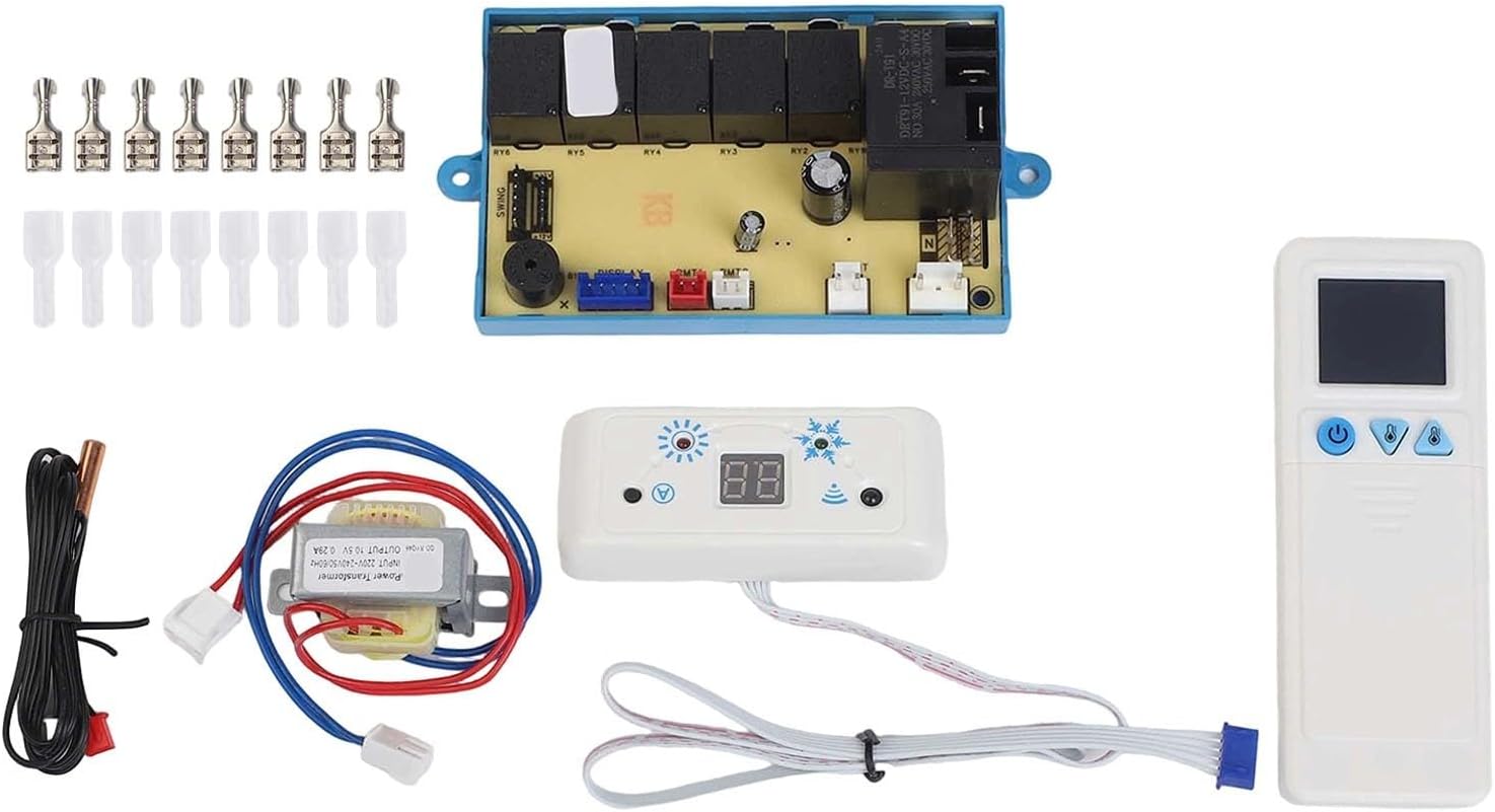 Air Conditioner Control Panel System with Accessories for Accurate Thermal Management
