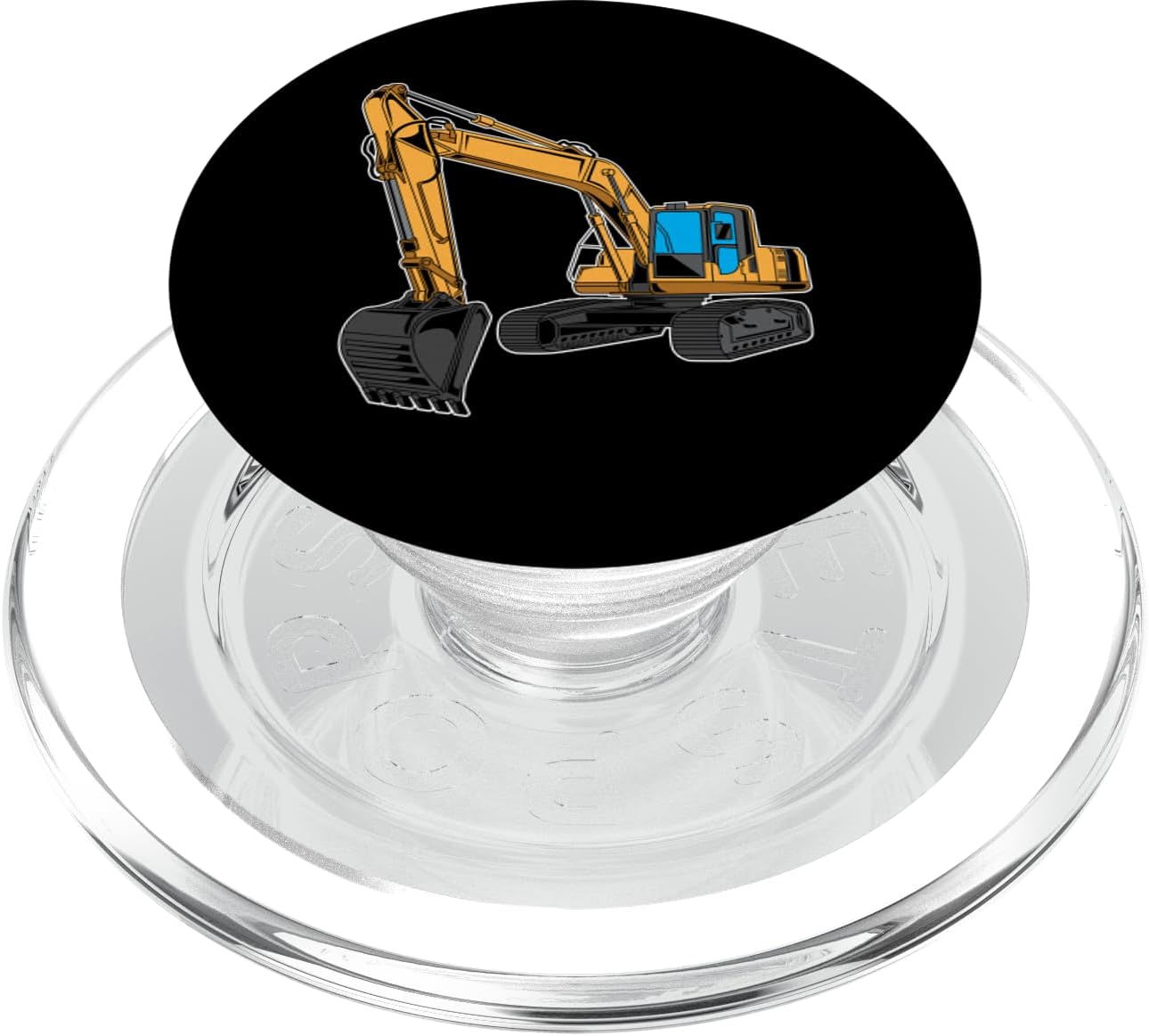 Excavator | Toddler Boy Kids PopSockets Grip and Stand for Phones and Tablets PopSockets MagSafe PopGrip for iPhone