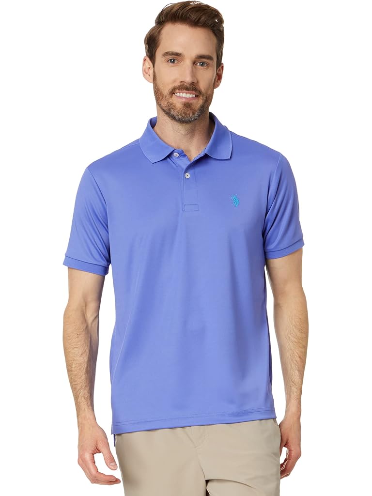 U.S. POLO ASSN. Classic Fit Interlock Solid Polo Shirt