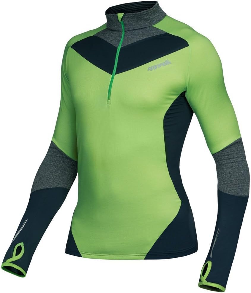 Rottefella Men's Dynamic Power Wool Half Zip Base Layer