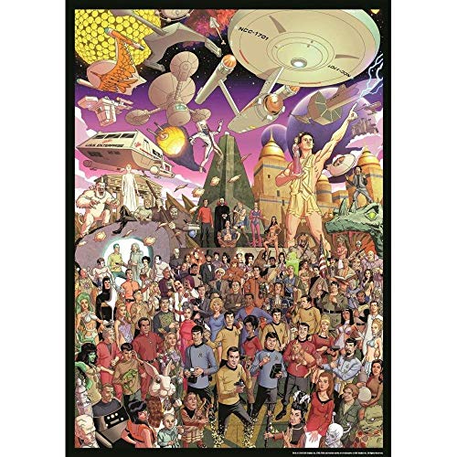 Aquarius Star Trek 50th Anniversary 3000 Piece Jigsaw Puzzle