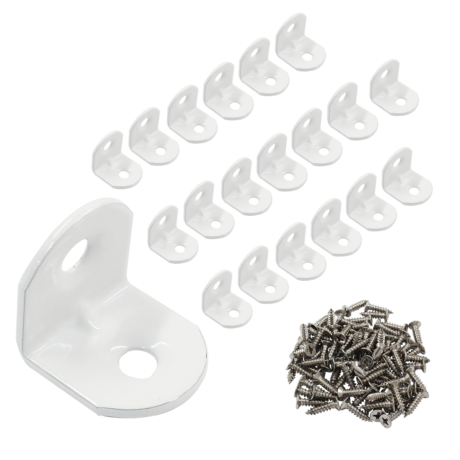 90 Grad Winkelhalterungen Aus Eisen - 10 Stück Für Schwere Möbel & Regale