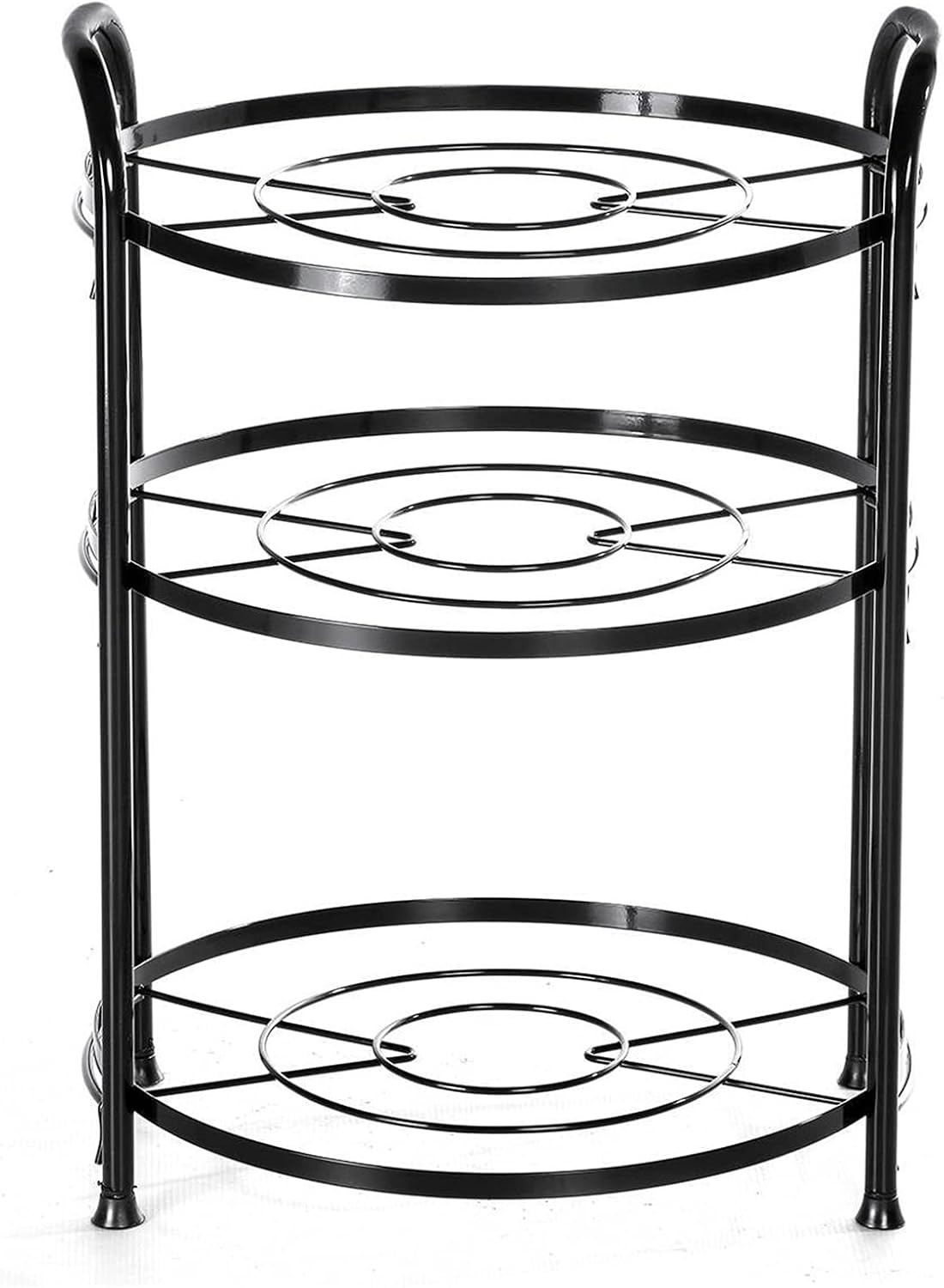 Kitchen Storage Rack Multi-layer Stainless Steel Pan Organizer Holder Cutting Board Pan Pot Multifunctional Shelf Kitchen Cookware Storage Rack Holders Storage Shelves (Color : 4 layer) (3 layer )