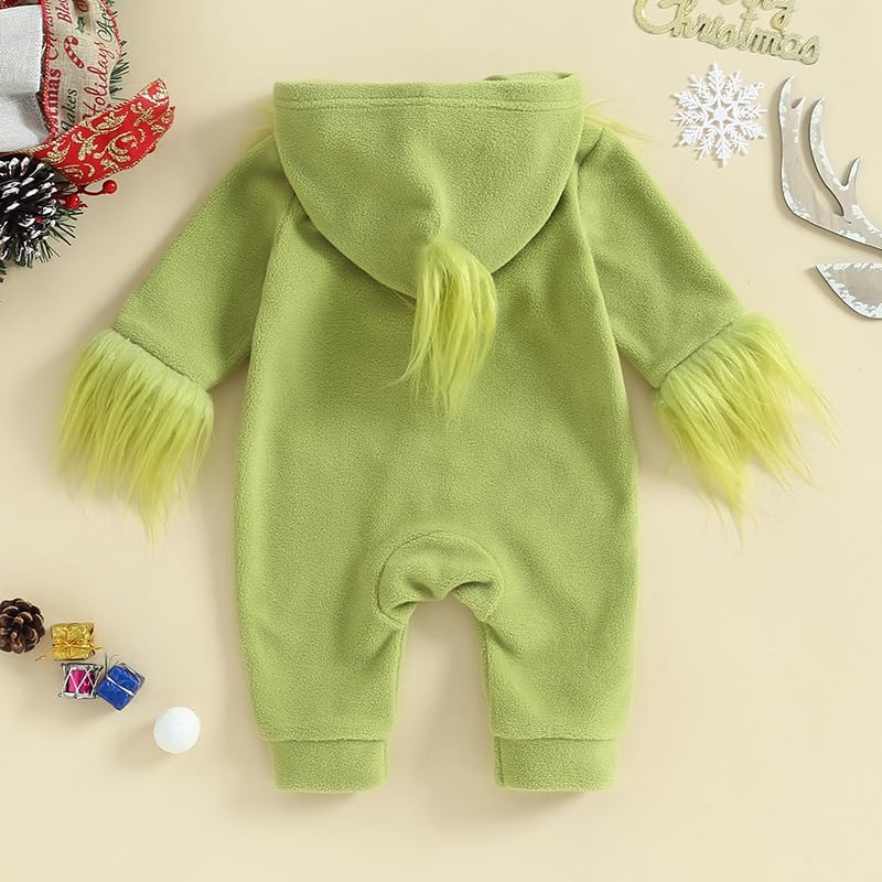 Eadrioss Cute Animal Costume for Toddler Baby Girl Boy Halloween Costume Fuzzy Warm Fall Winter Clothes Halloween Gifts - Image 3