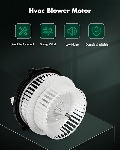 Vista 195 de SCITOO 700188 Reemplazo del motor del ventilador HVAC con jaula de ventilador para Toyota Tacoma 2005-2015, reemplazo OE - 87103-04043, 87103-04044