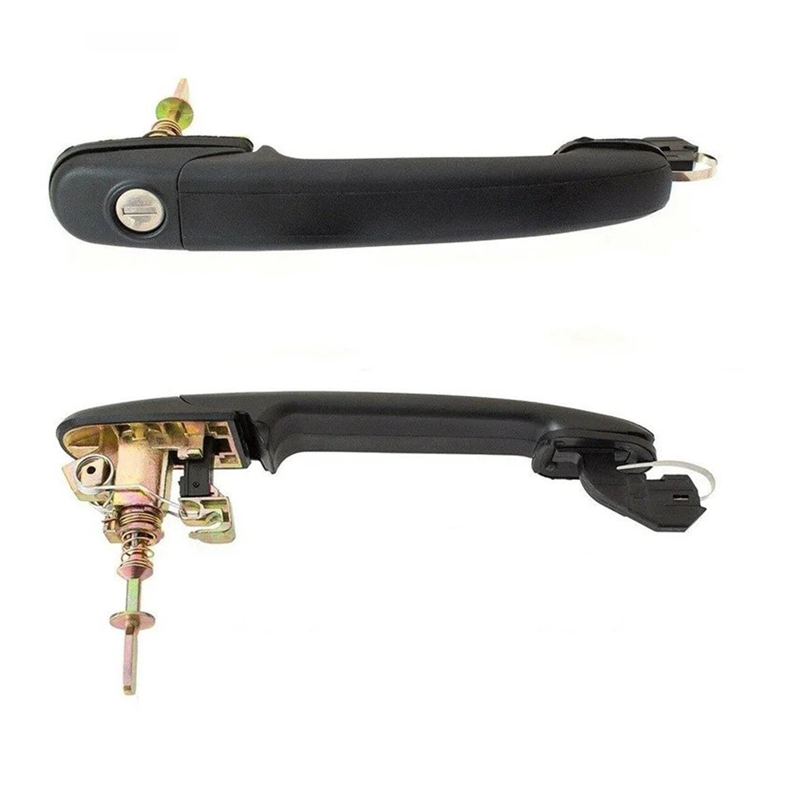 Nokrgqw One Color Car Outer Door Handle For Polo 6N 6N1 6N2 For Sharan For Seat For Alhambra For Galaxy Front Left Right Door Handle With 2 Same Keys