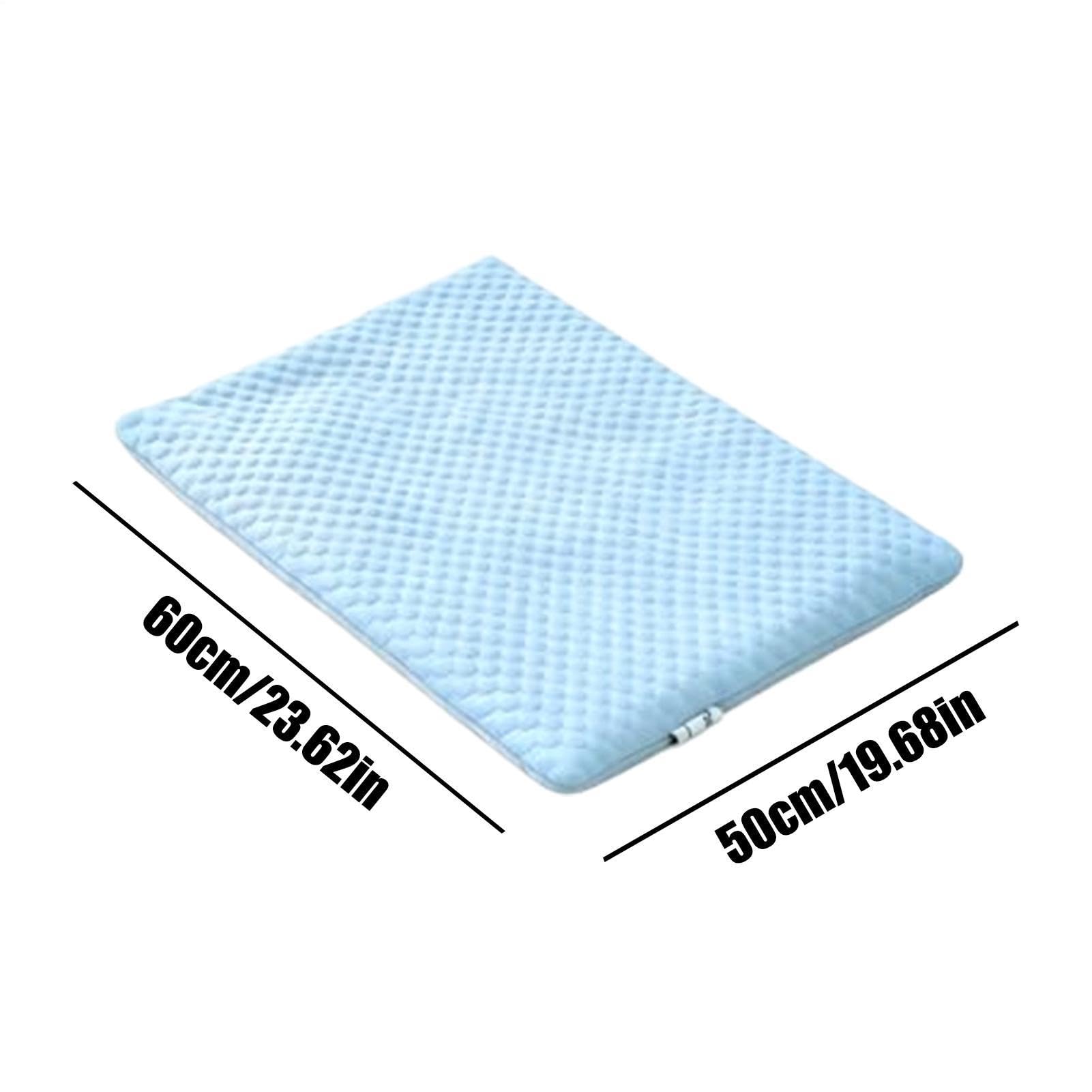 Generisch Katzen Kühlmatte 30x40cm 40x50cm 50x60cm 125g-306g Für Sommer Linderung | Weicher Stoff Eisunterlage Mit Ungiftig Waschbarem Material | Bequemes Haustierbett Für Innen Außen
