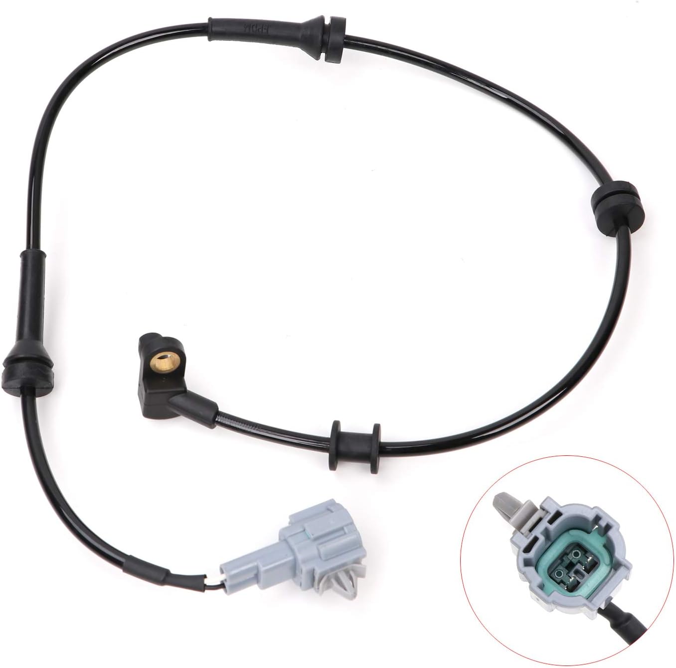 ABS Wheel Speed Sensor Front Left or Right 47910-7S025 ALS621 5S10760 SU12213 Compatible with Nissan Titan 2004 2005 2006 2007 Armada 2007 Infiniti QX56 2007 SEINECA