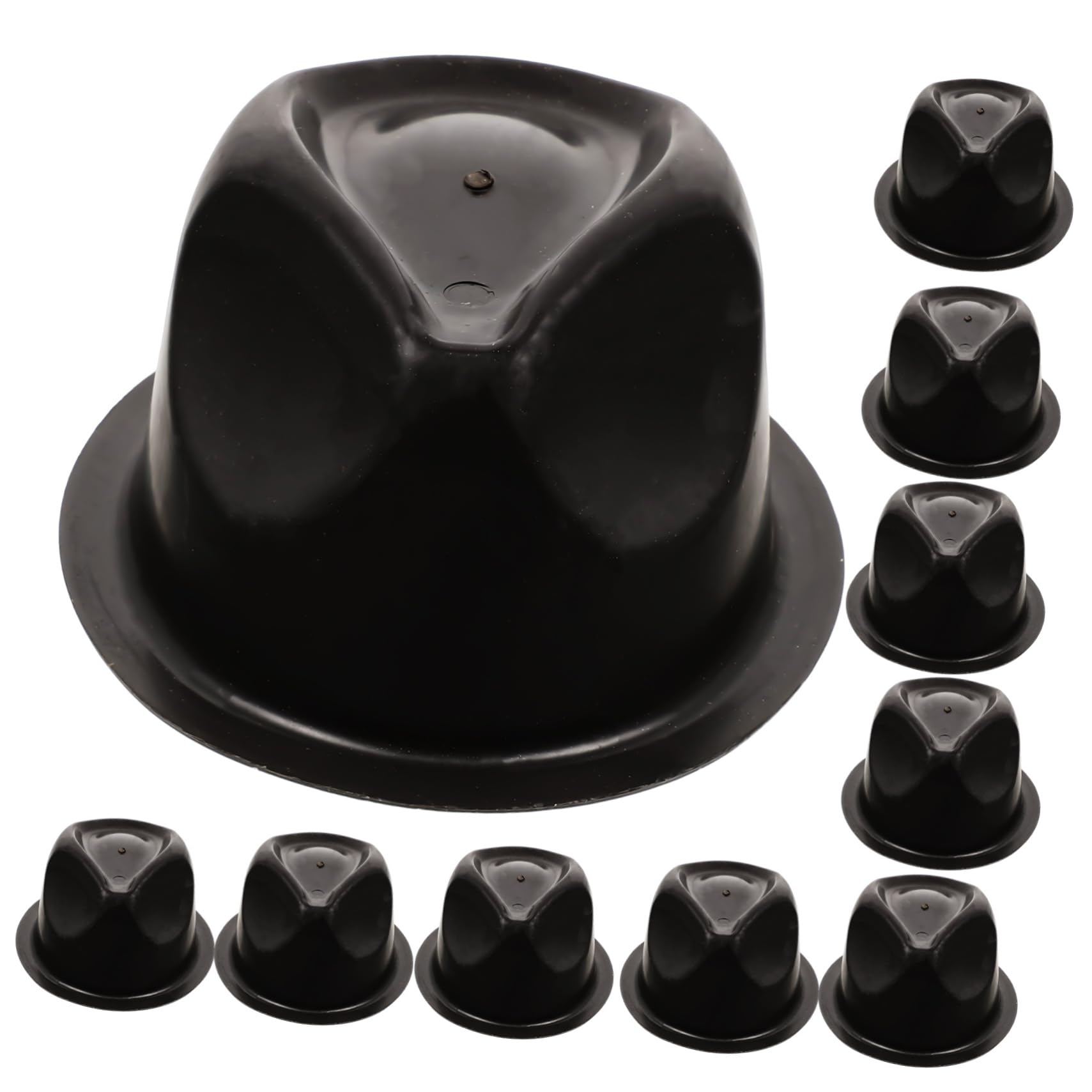 Alipis Expositor De Sombreros Moderno 10 Piezas De Pvc Soporte Para Sombreros Para Centro Comercial Moderno Soporte Para Guardar Sombreros.