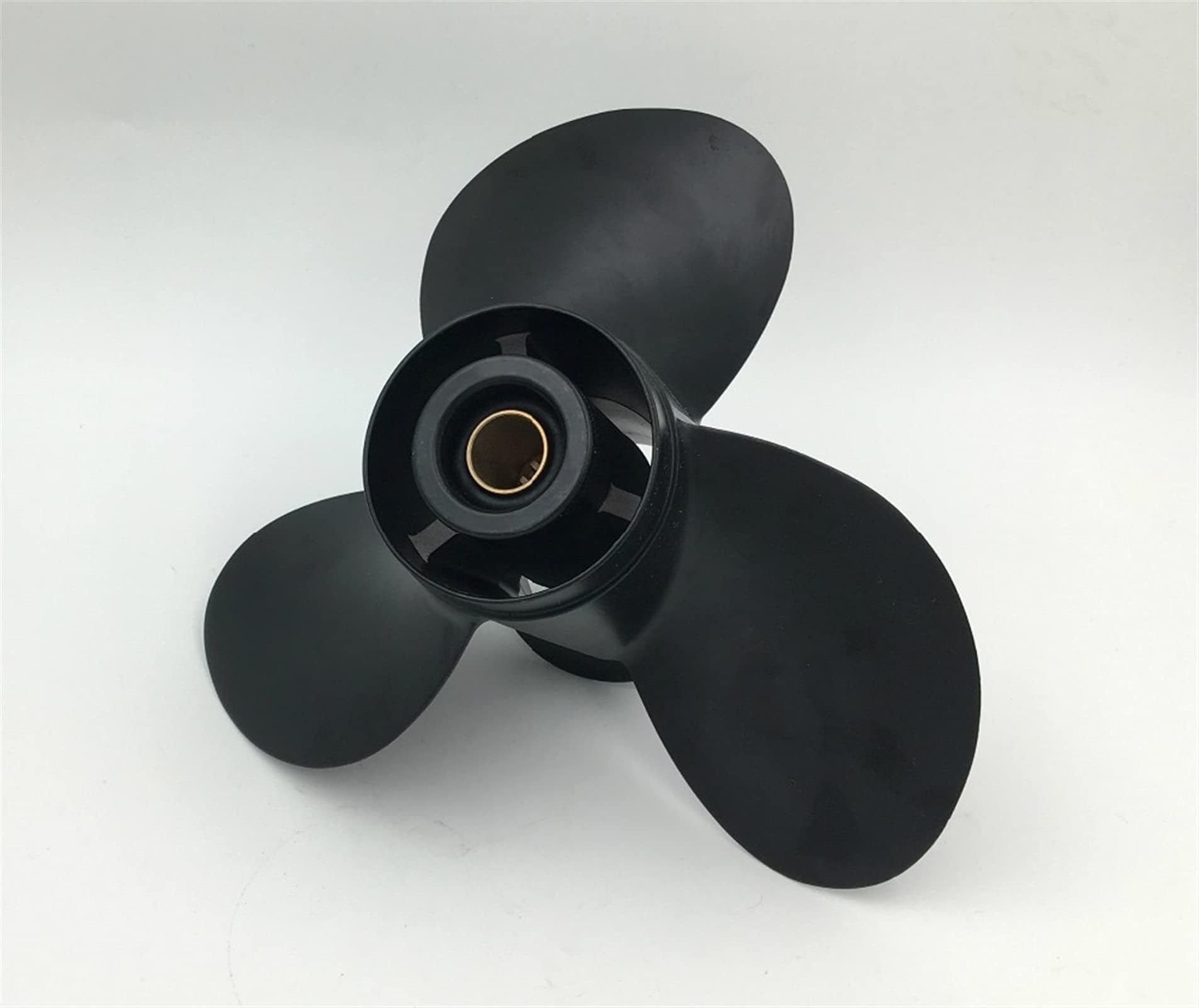 Elica fuoribordo in alluminio per 10 1/4x11 15hp 35hp Motori 14 denti Spline Eliche Barca Accessori Marine