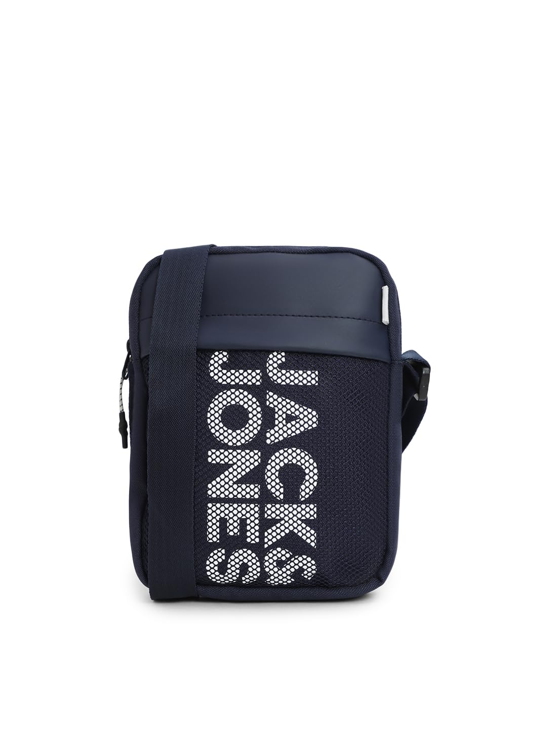 jack & jones Navy Blue Mesh Detail Sling Bag-picture-21