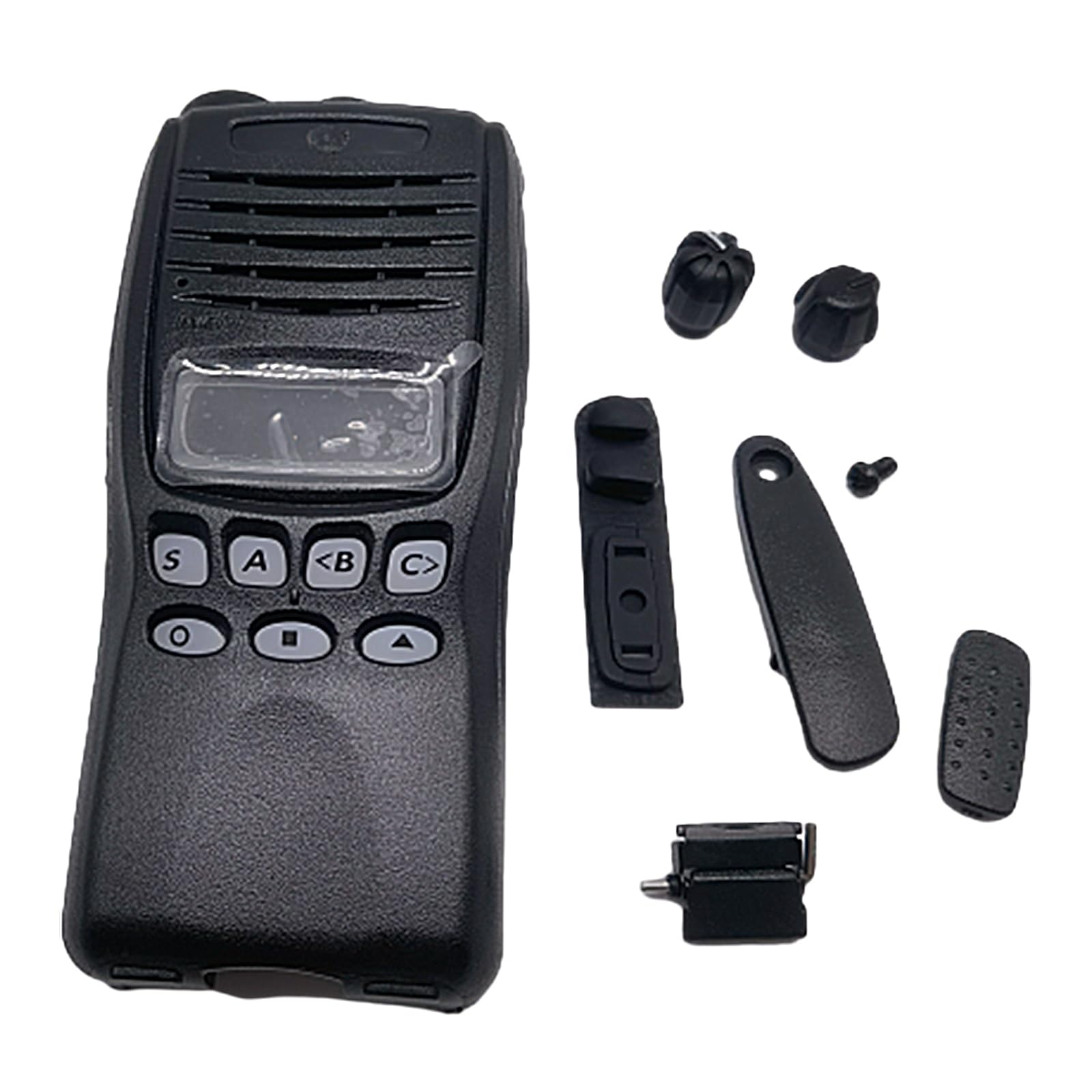 Psdndeww WalkieTalkie Housing Case Shell for TK3312 TK2317 TK3317 Radio WalkieTalkie Case Replacement Set