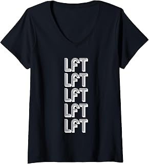 Womens LFT Lafayette Airport Travel V-Neck T-Shirt