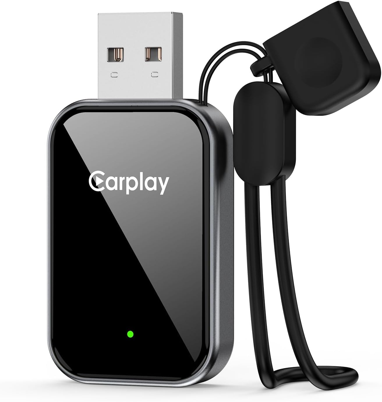 Wireless CarPlay Adapter for Apple iPhone - Convert Wired Car Play to Wireless, USB-A/C Plug & Play, Bluetooth Stable, Wireless CarPlay Adapter for iPhone iOS 10+ and Cars 2016+