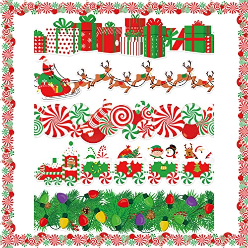Bordures de tableau d'affichage de Noël pour décorer les murs d'école