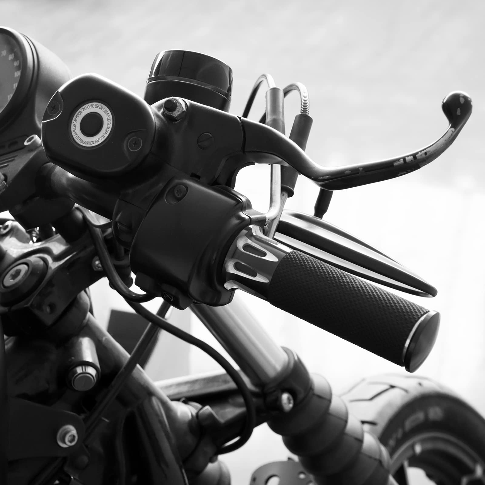 Moto Acceleratore Cavo Filo Fit Per Harley Sportster Ferro XL883 XL1200 Dyna Softail Fat Boy Heritage Road King 100 cm