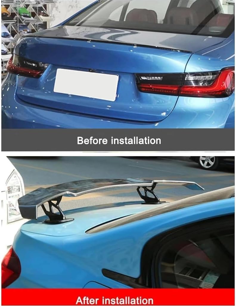 REAL Carbon Rear Roof Spoiler Top Wing For BMW 5 Series F10 520i M5 Sedan 11-17 3569801424301 - View #7