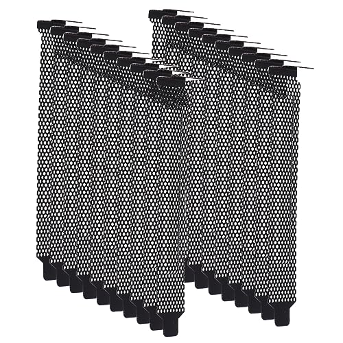 HOMSFOU Déflecteur Pc Anti-Poussière Et Dissipation Thermique pour Boîtier ATX Et Matx Plaque De Ventilation Pci Facile À Installer Et Nettoyer