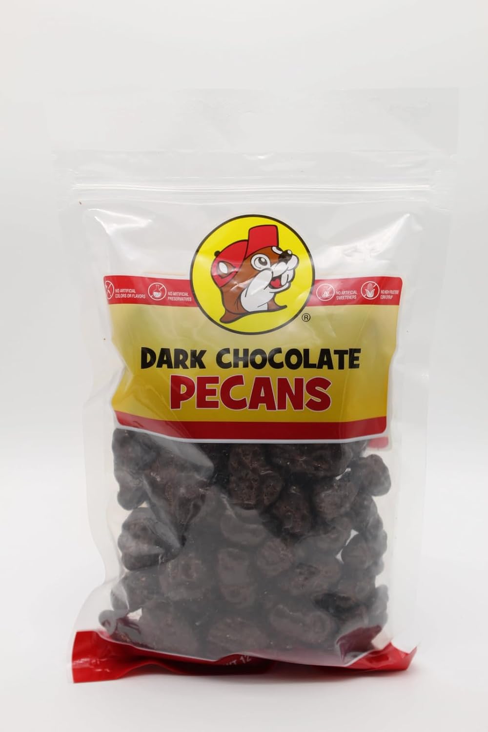 Bucee's Smooth Dark Chocolate Pecans Delights Glazed