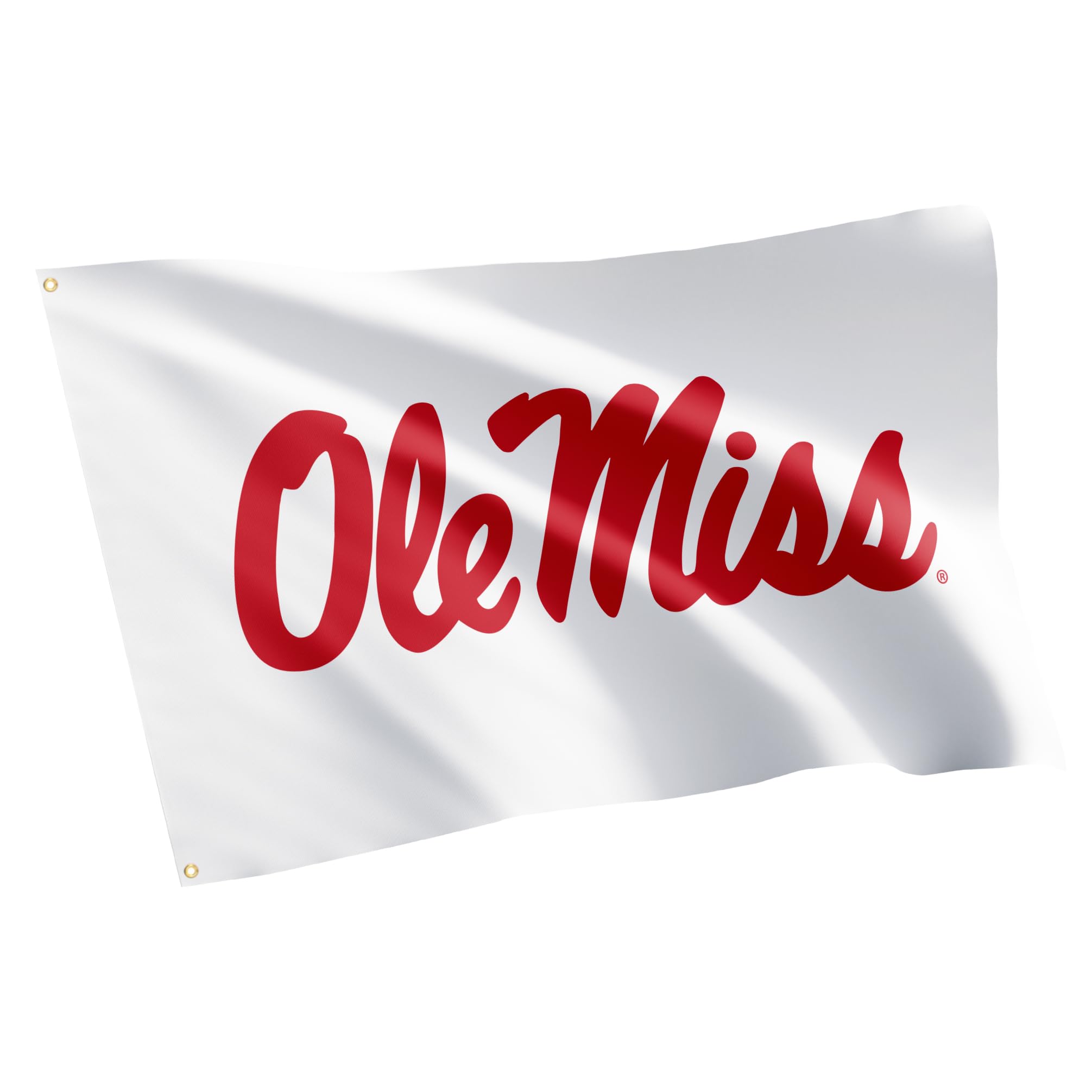 Desert Cactus Ole Miss Rebels Flag - Officially Licensed 3x5 Ft Polyester University Of Mississippi Banner