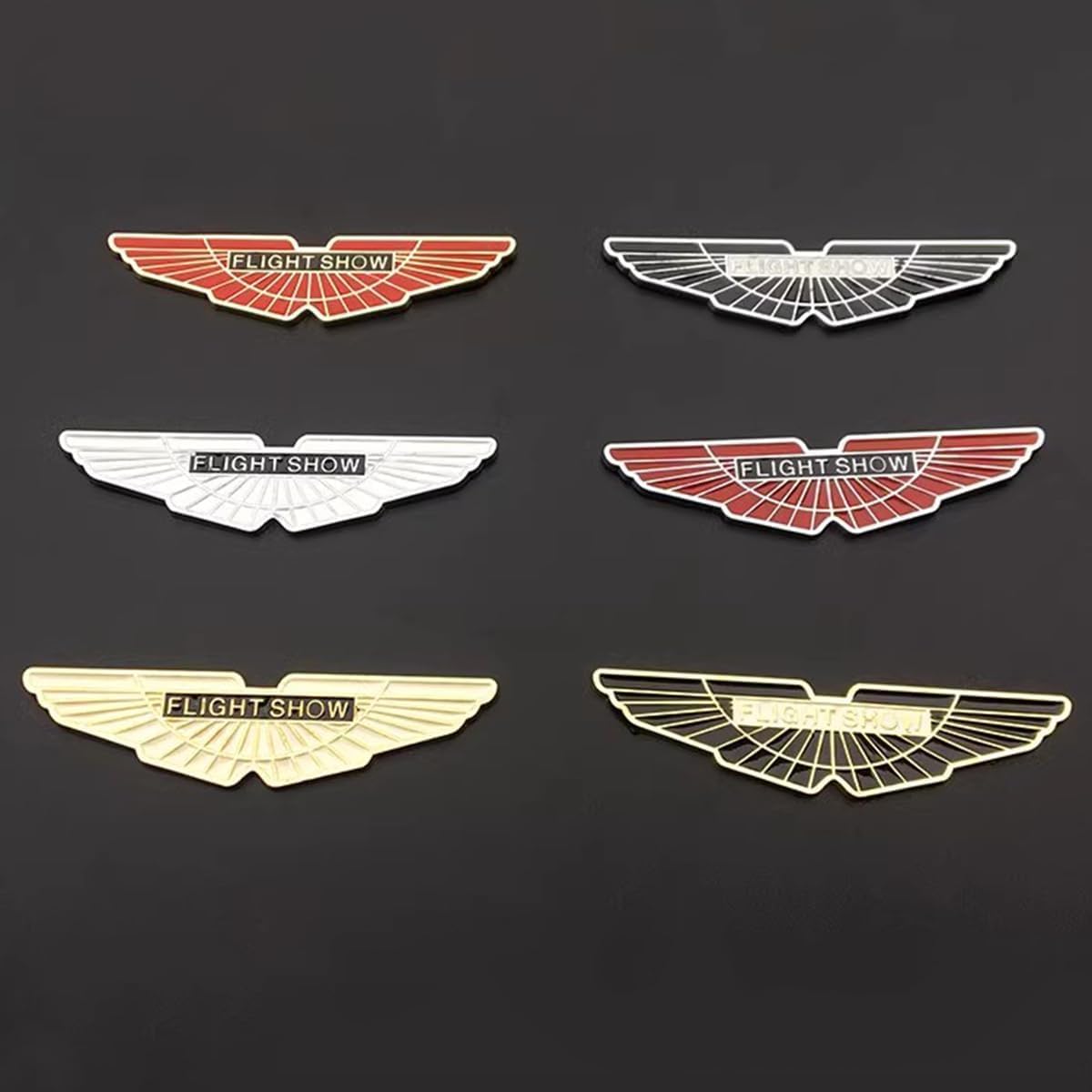 Autocollants Enjoliveurs Aston Martin 65mm - 4 Pièces Cache Jante Silver