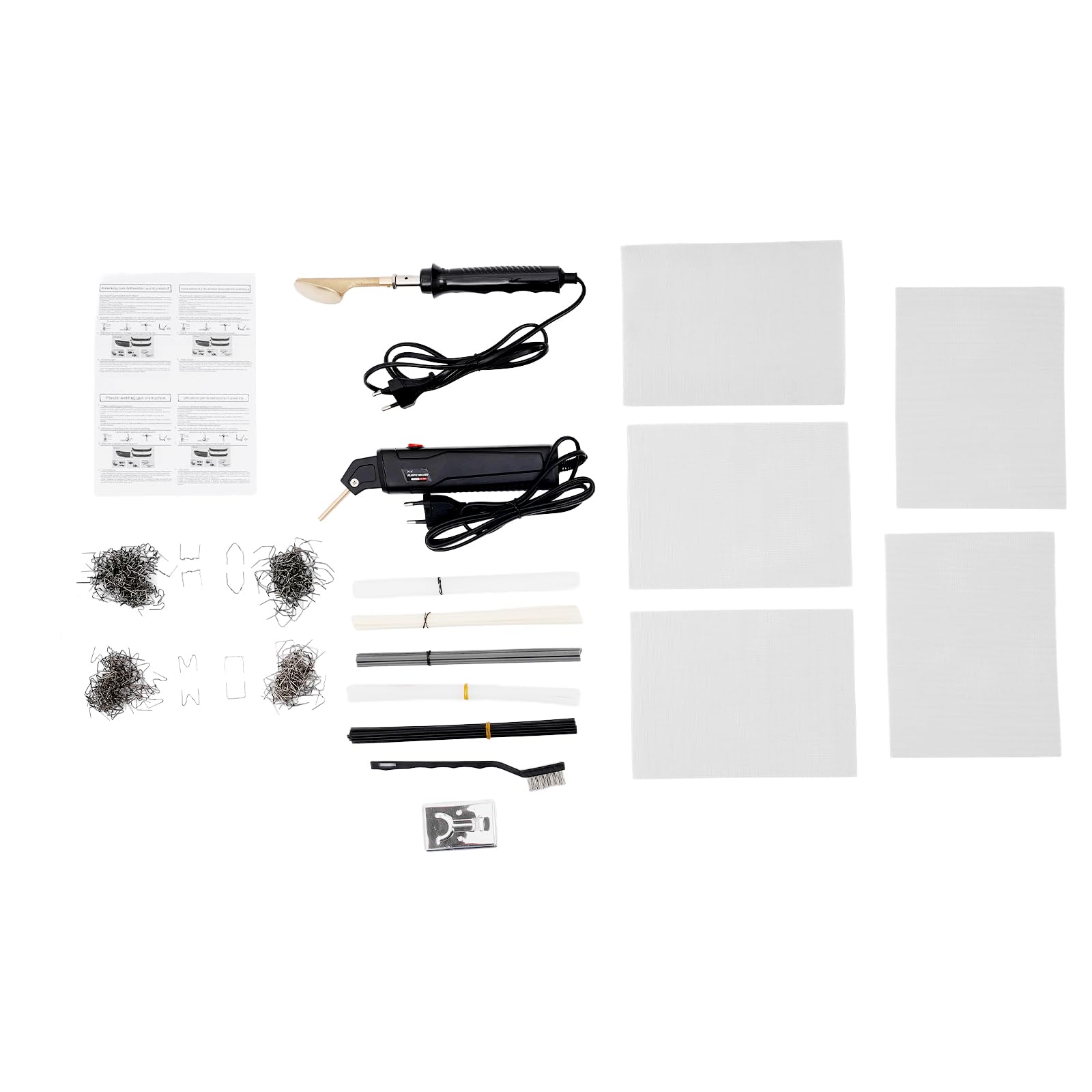 Kit di saldatura in plastica 35W 800°F multifunzione | per riparazione paraurti