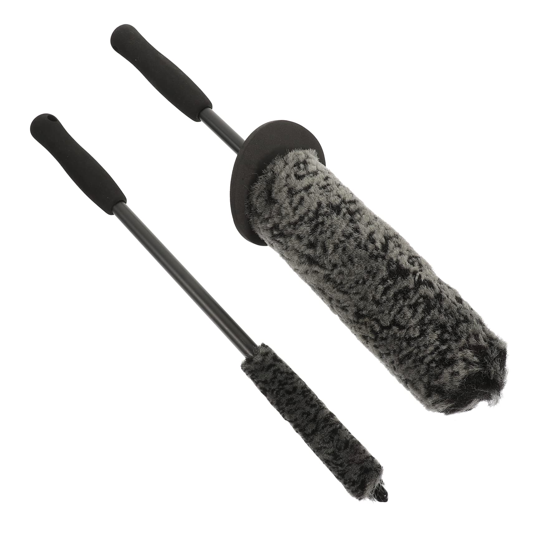 Gatuida 4pièces Brosse De Nettoyage pour Jantes De Voiture Long Manche Brosse pour Roues Et Rims Accessoire Pratique pour Entretien Automobile