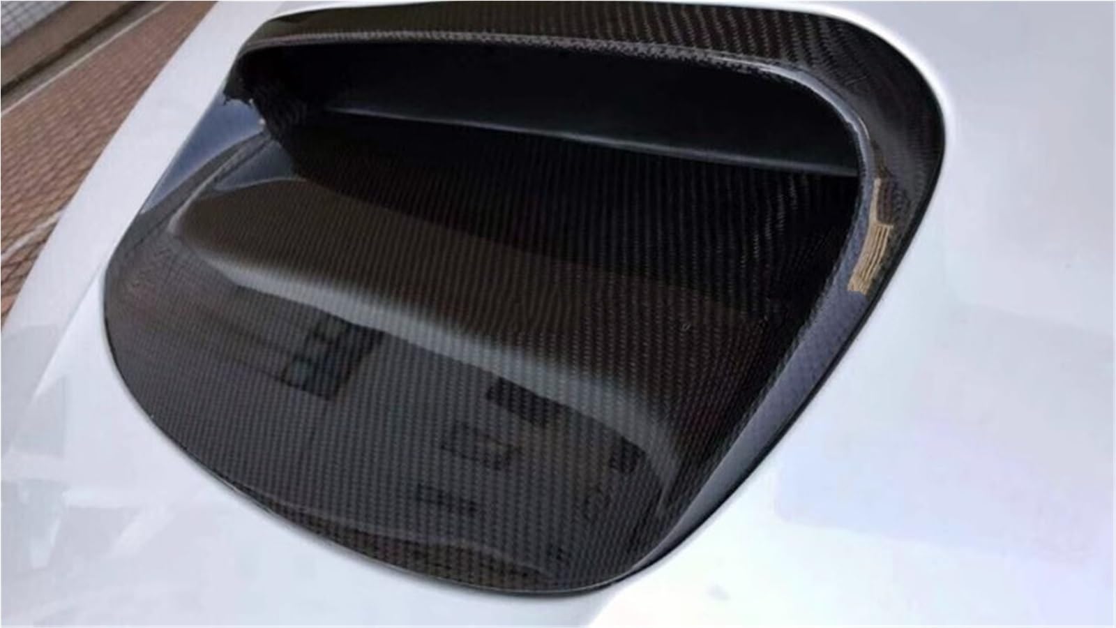 Ozdobna rama wlotu powietrza na maskę z prawdziwego włókna węglowego pasująca do Subaru GDF GRB GRF GVB GVF WRX STI 10 X