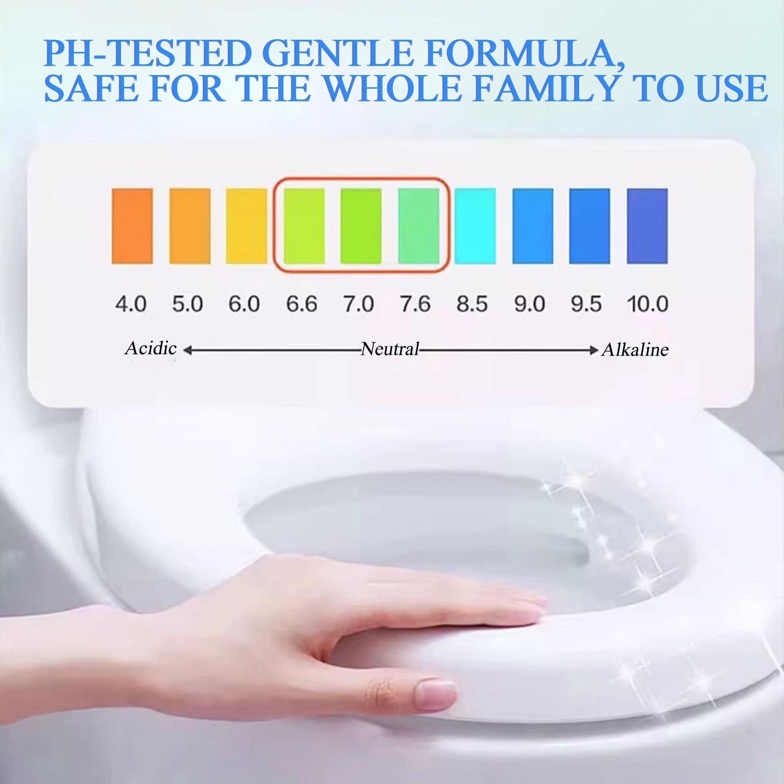 Juegot Detergente per WC, Efficiente e facile da usare Detergente in schiuma in polvere per WC perfettamente pulito 1 pezzo - 250 ml