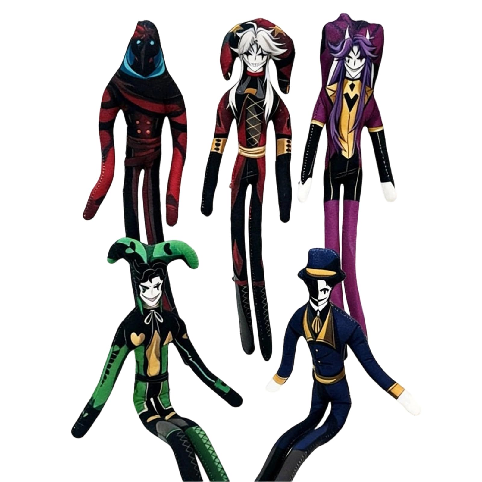 The Freak Circus Plush Toy Freak Circus Plush Cartoon Character Doll Soft Plushies Pillow Stuffed Figure for Game Fans