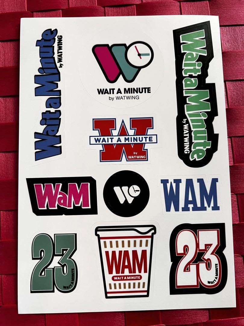 Amazon.co.jp: WATWING WAIT A MINUTE ステッカー : おもちゃ