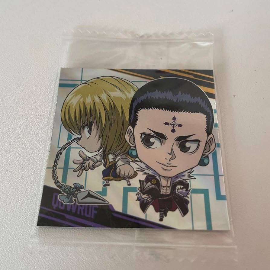 Amazon.co.jp: ハンターハンター クロロ クラピカ ウエハース パラレル