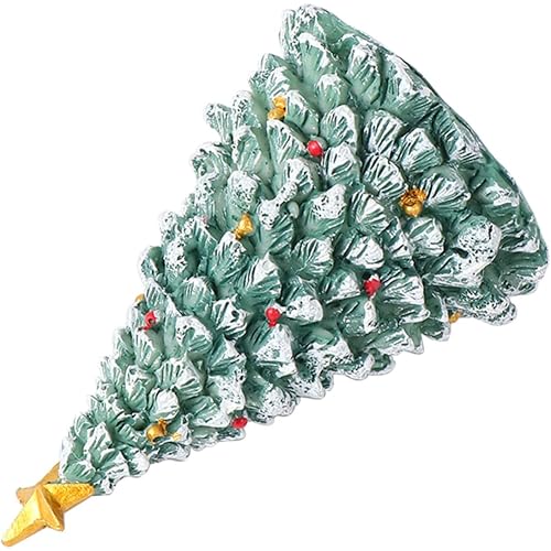 VICASKY Christmas Tree Ornaments para Mesa De Christmas Table Decoration Fake Christmas Pine Tree DIY Mini Figurines Small Tree Model Xmas Ornament Home Decor Sisal Tree