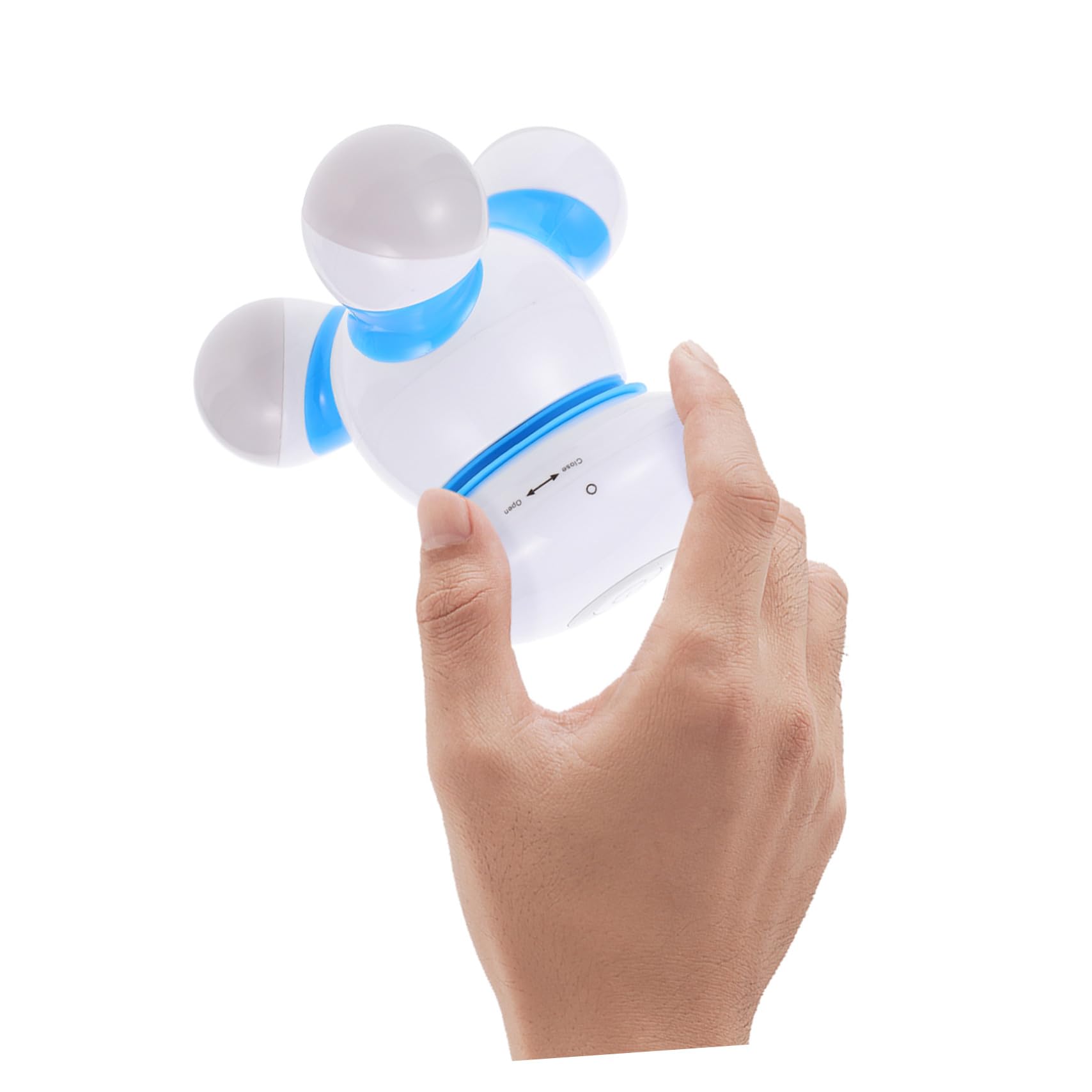 Mini Masajeador Triangular de Tres Patas para Cuello y Pecho en Casa