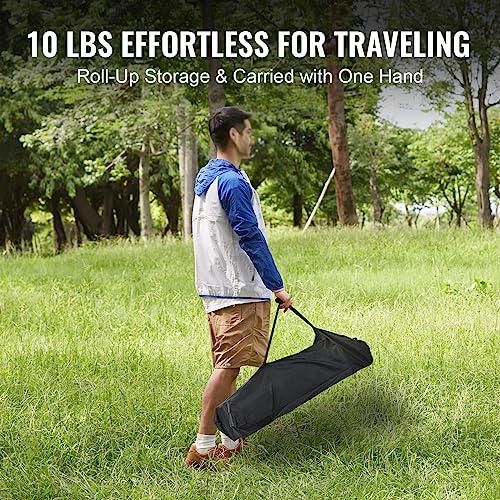 VEVOR-Folding-Camping-Table-Aluminum-Ultra-Compact-Outdoor-Portable-Fold-Up-Lightweight-Table-with-Large-Storage-and-Carry-Bag-for-Beach-Picnic-Travel-Backyard-BBQ-Patio-45-x-22-Black