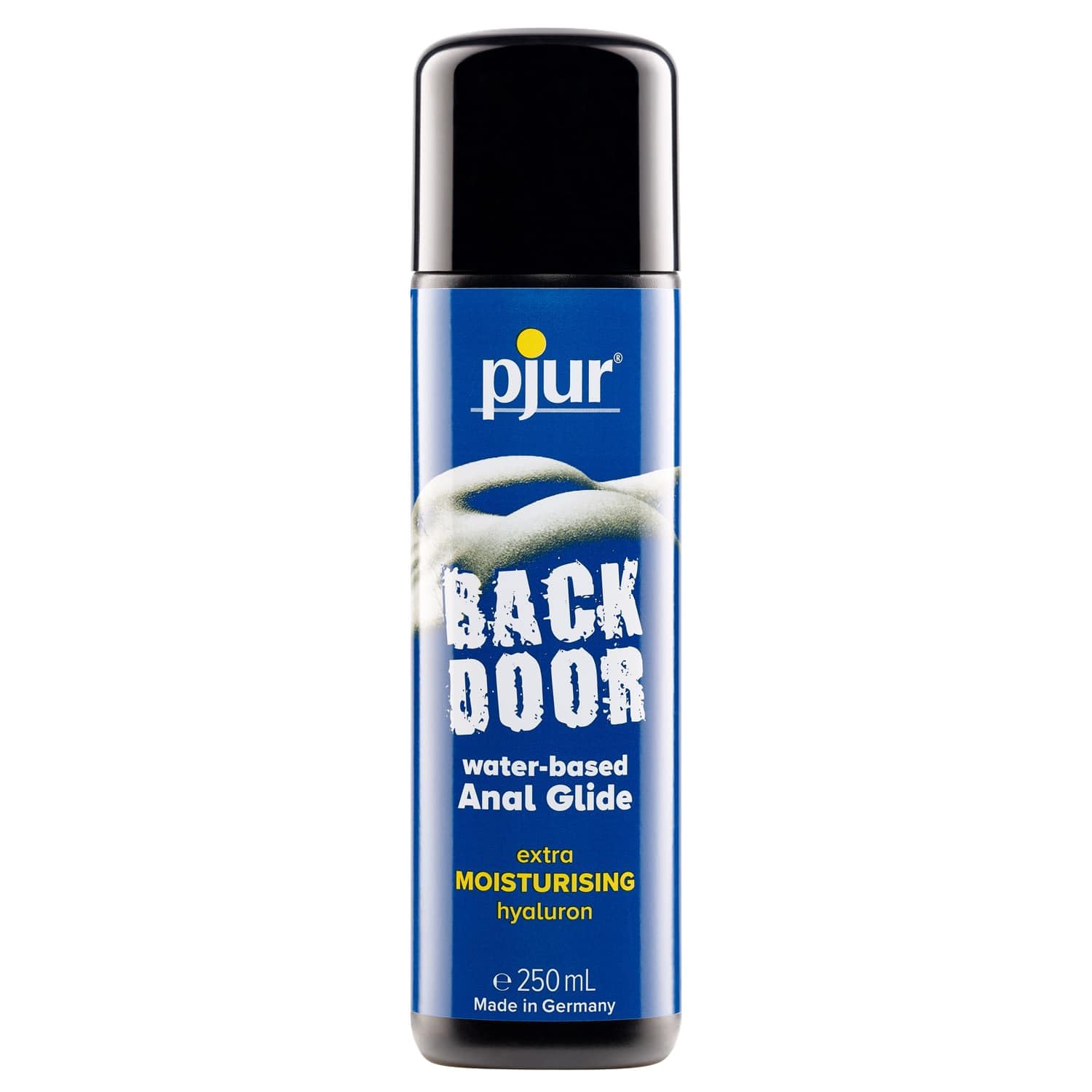 pjur Back Door Moisturising - Water-Based Lubricant for Intense Anal Sex & Toys - with hyaluron for Extra Lubrication (250ml)