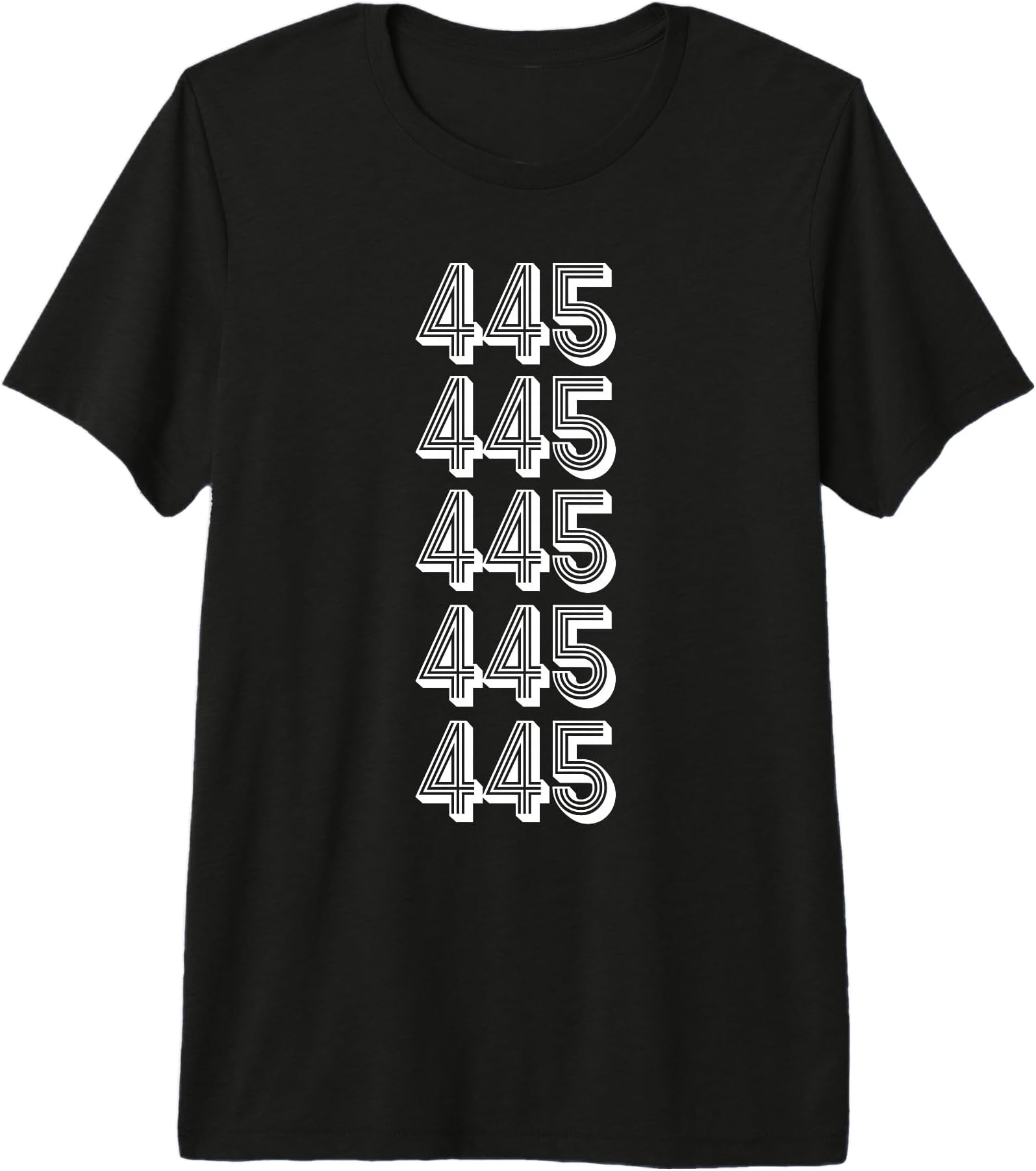 445 Area Code Springfield IL Premium Tri-blend T-Shirt