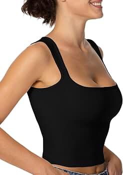 トップス Rest & Recreation SQUARE NECK SLEEVELESS Rest & Recreation SQUARE NECK SLEEVELESS - NAVY (Instock