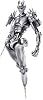 Good Smile Company MERCHANDISING LICENCE Medicos - JoJo's Bizarre Adv Pt5 Chozokado Silver Chariot Action Figure