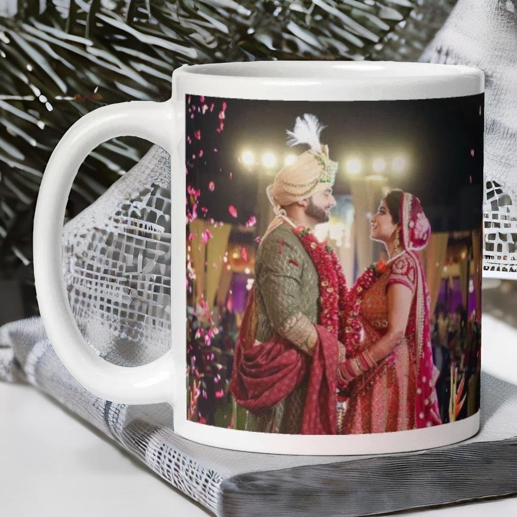 Aousome Personalized Gift Custom Photo Quote Name Wish Ceramic Magic Mug for Birthday Gift, Anniversary Gift Etc 325 ML (No Magic) (B0D7QPVTJ7) Amazon Price History, Amazon Price Tracker