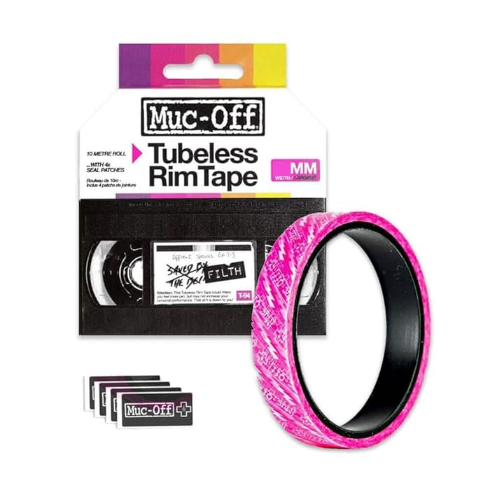 Buy MucOff 20073 Tubeless Rim Tape, 35mm PressureSensitive Adhesive