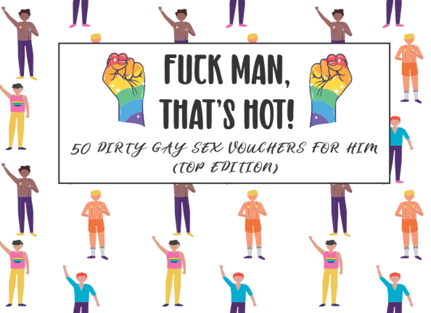 Gay Sex Vouchers For Him: Filthy and Fun Valentine's Day Dare Vouchers Present for Tops, Give Dares to your Bottom | Sexual Kinky and Naughty Dare ... Present for Husband, Boyfriend, Lover