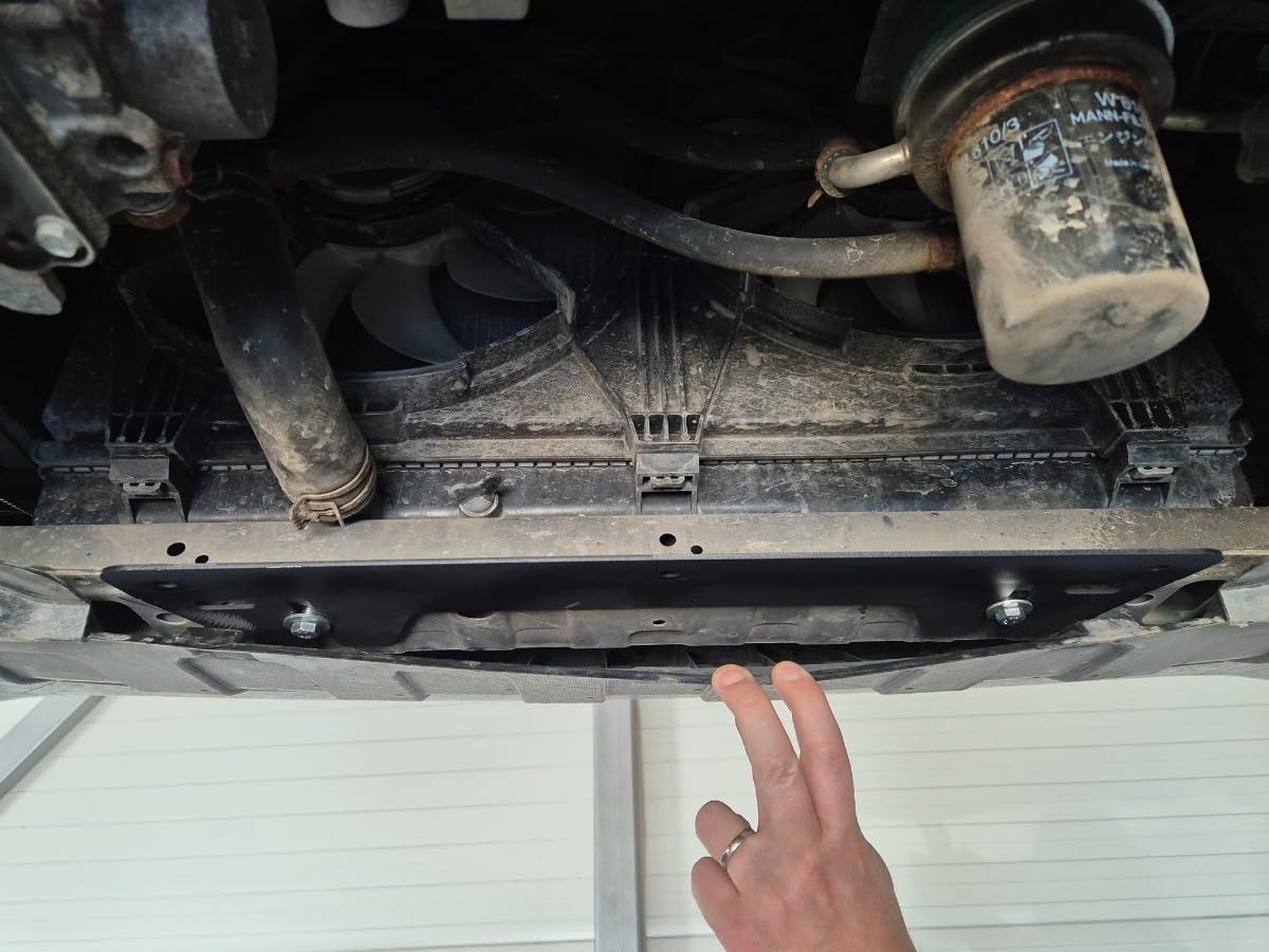 Protección de motor metálica compatible con Mitsubishi Outlander