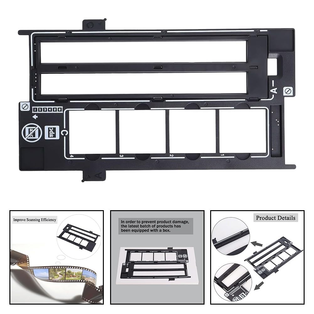 Support négatif pour diapositive de film, compatible avec le scanner photo Epson V500 V600 4490 4990, adaptateur de bande de film de 35 mm partie 1423040