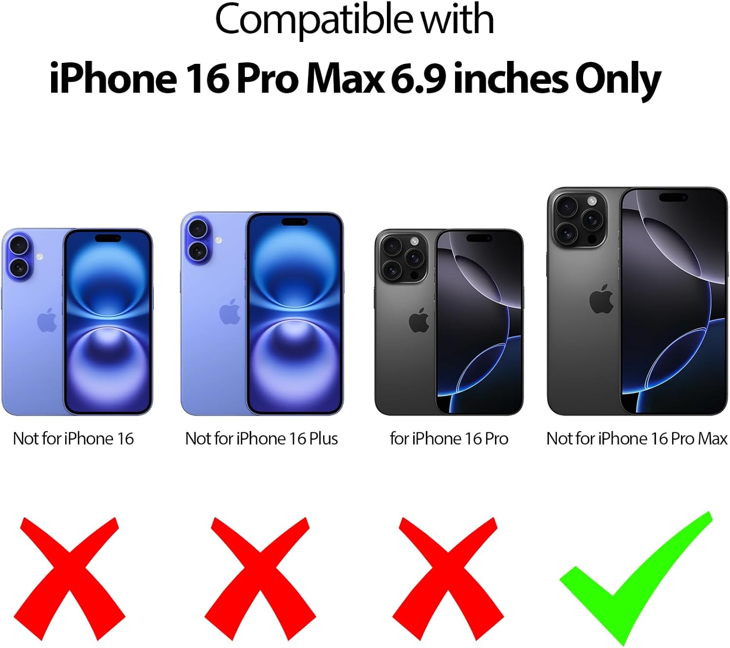 COOYA for iPhone 16 Pro Max Case Full Body Drop Protection Rugged Case Shockproof 3-Layer Heavy Duty Hybrid Non-Slip Rubber Phone Cover Front Bumper Hard Shell for iPhone 16 Pro Max 5G 6.9'' Grey+Pink - Image 7