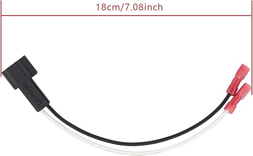 Miniatura 6 de XtremeAmazing Cable de cableado de cable de arnés de altavoces de radio de coche de 4 piezas con conector adaptador