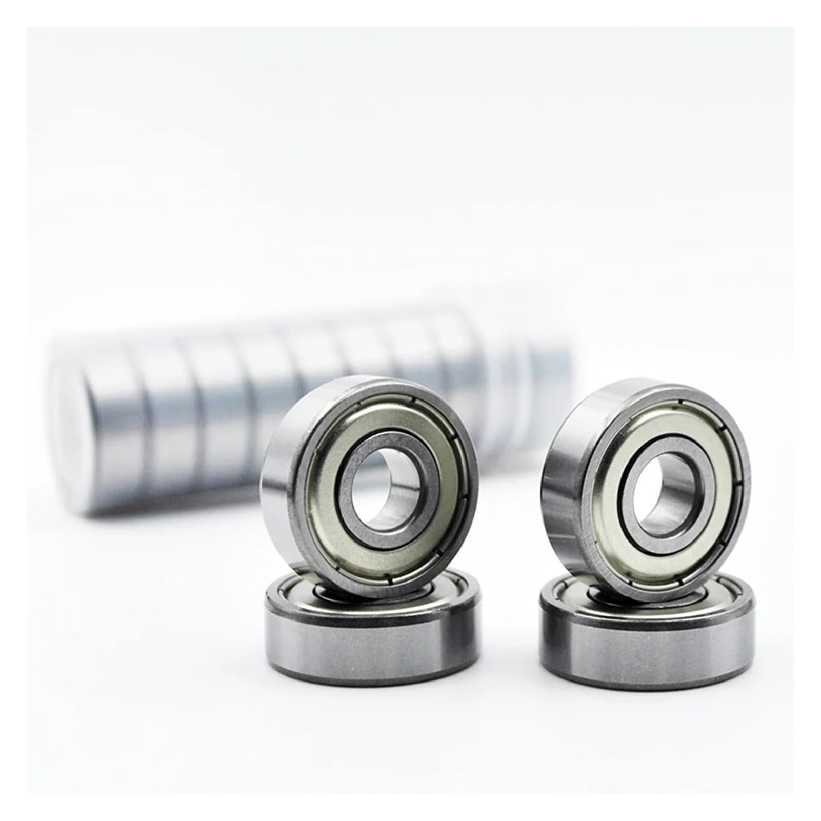 Rodamientos DDU de alto rendimiento for ruedas patines y monopatines, 10-100 unidades, 608, 606, 607, 609, 625, 626, 627 628 ZZ, 2RS 2Z(607 ZZ Normal,100Pcs)