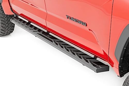 Miniatura 3 de Rough Country BA2 - Estribos para Toyota Tundra CrewMax (2022-2025) - Barras de paso lateral, par